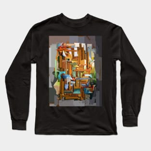 Collage Construct No. 1 Long Sleeve T-Shirt